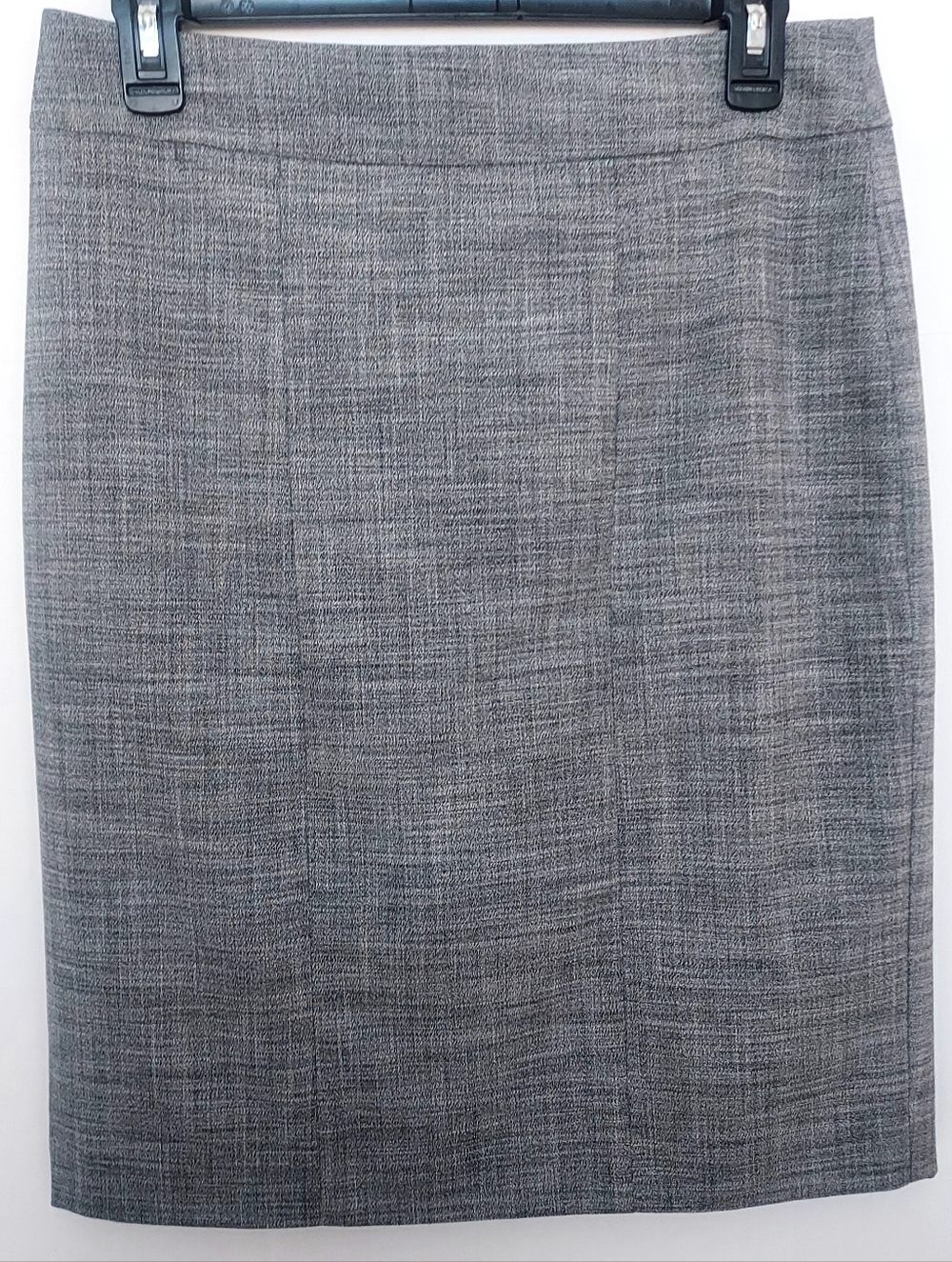 Ann Taylor Classic Gray Pencil Skirt - Women Size 4 Washable Office College